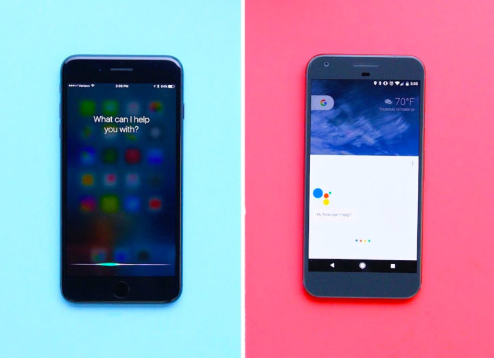 Google Assistant vs Siri! (2016)